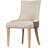 Abby 19.9'' H Cotton Upholstered Side Chair