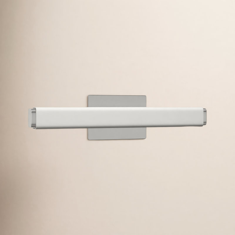 Vogue 1 - Light LED Flush Mounted Sconce, 4.88" H x 20" W x 3.13" D, Brushed Nickel, 3000K