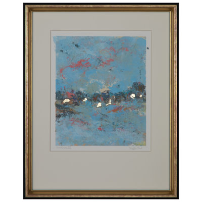 Coalesce VI par J.Johns - peinture encadrée