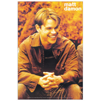 'Matt Damon' Photographic Print