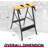 Foldable Work Bench with Adjustable Clamps and Top for DIY Project