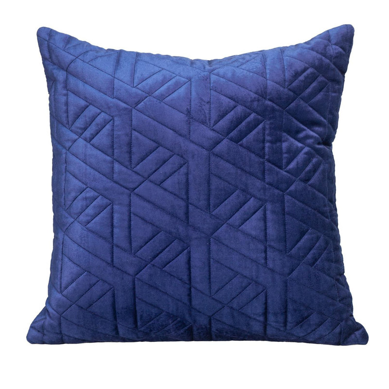 Coussin Delta, Bleu