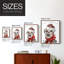 «Have a Fetching Christmas», reproduction encadrée - bois massif-843214482-843214483