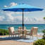 Parasol de marché inclinable 108 pi Jaenis-998523872