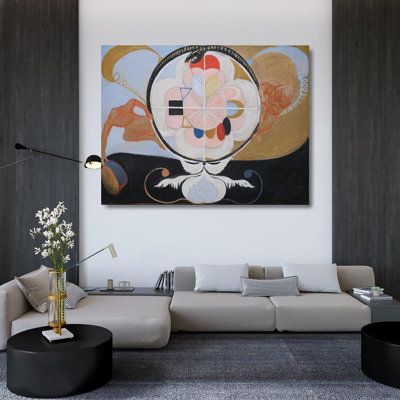 "Evolution, No. 13, Group Vi" by  Hilma Af Klint - Gallery Wrap Canvas Wall Art