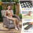 Fiorillo 7-Piece Outdoor Wicker Patio Conversation Set With Cushions/2 Lounge Chairs And Coffee Table-1506850318