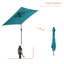 Parasol de marché carré 78 po Rukhsaar-1101683517
