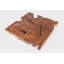 Table basse en bois massif