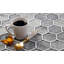 1.9" x 1.9" Glass Hexagon Mosaic Tile-61485183