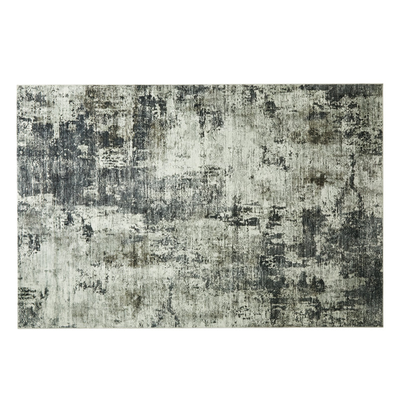 Oriental Machine Tufted Shag Area Rug, Rectangle 160 x 230 cm