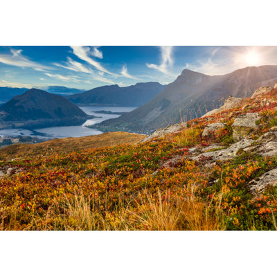 Autumn In Norway by MarkusBeck - Wrapped Canvas Print