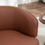 Fauteuil demi-tonneau pivotant de 32 po Tybias-697652632