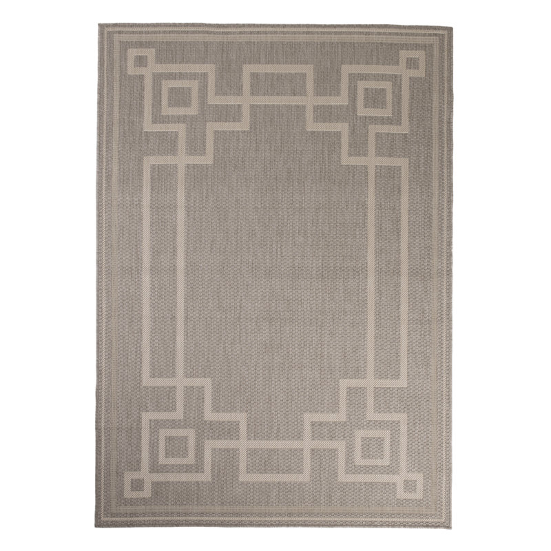 Pinesdale Oriental Indoor / Outdoor Rug, Rectangle 5'3" x 7'6"