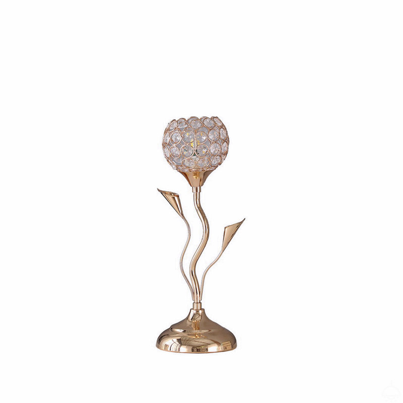 Bell Glam Metal Table Lamp