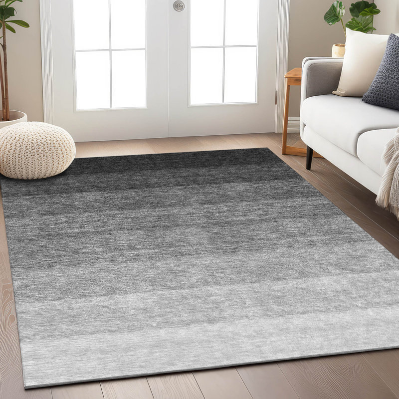 Tapis de cuisine intérieur / extérieur lavable à la machine, Rectangle 9 pi x 12 pi