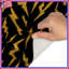 Tapis de bain Gold Lightning Bolts-129973926