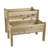 Shaunte 28.5" H 2-Tier Raised Garden Bed, Solid Wood Elevated Planter