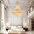 14 - Light Dimmable Empire Chandelier