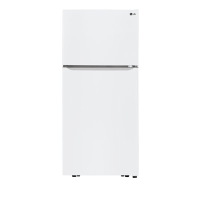 LG 20 cu. ft. Top Freezer Refrigerator w/ Multi-Air Flow and Reversible Door, ENERGY STAR, 30 -  LTCS20020W