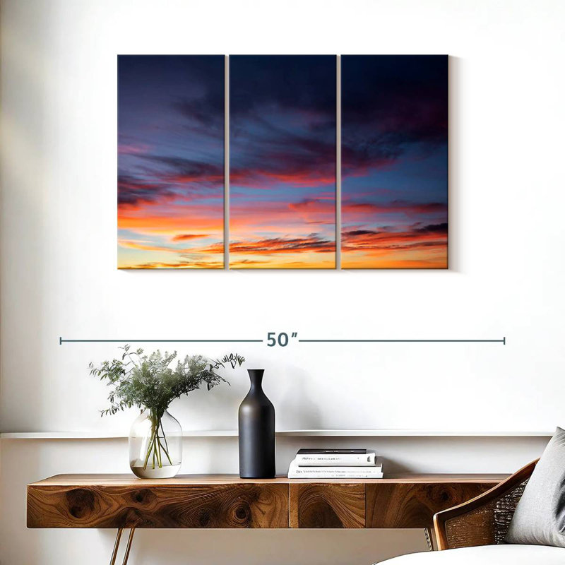 Valencian Sunset Sky, H 24 po x l 38 po