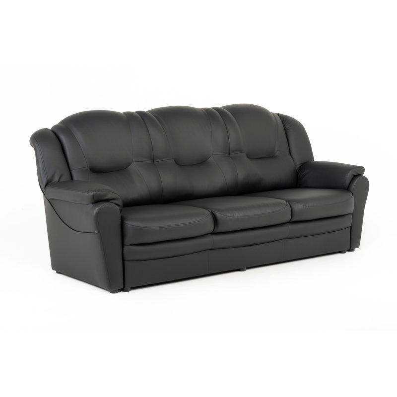 3 Seater Sofa Faux Leather
