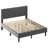 Linen Fabric Bed Frame-341405476-358703349