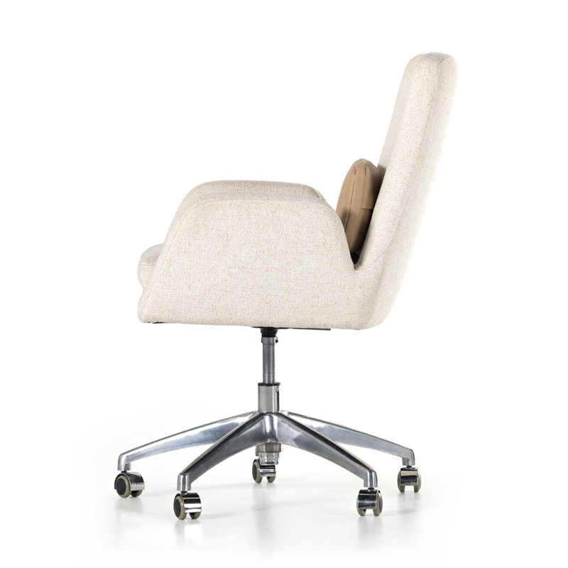 Leda Swivel Task Chair, Omari Natural