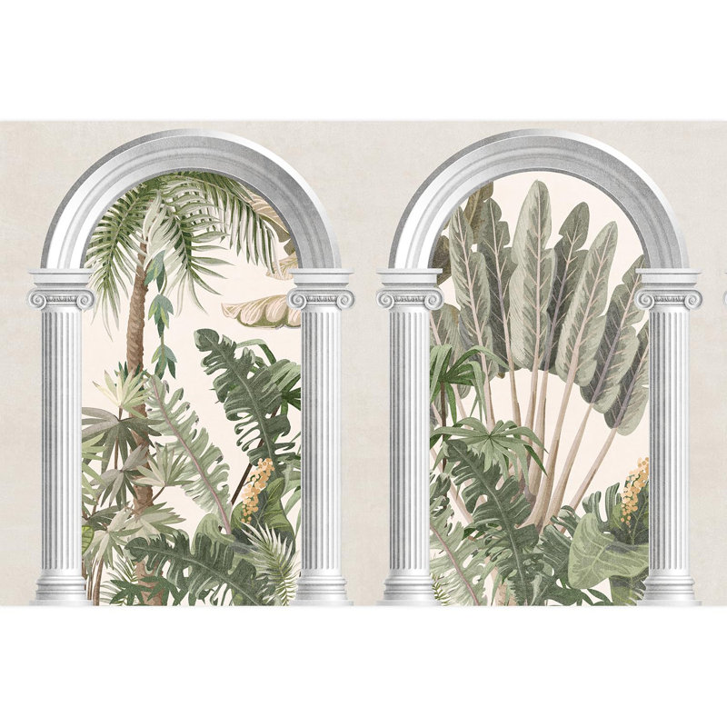 Peel & Stick Floral Border, 96" L x 144" W