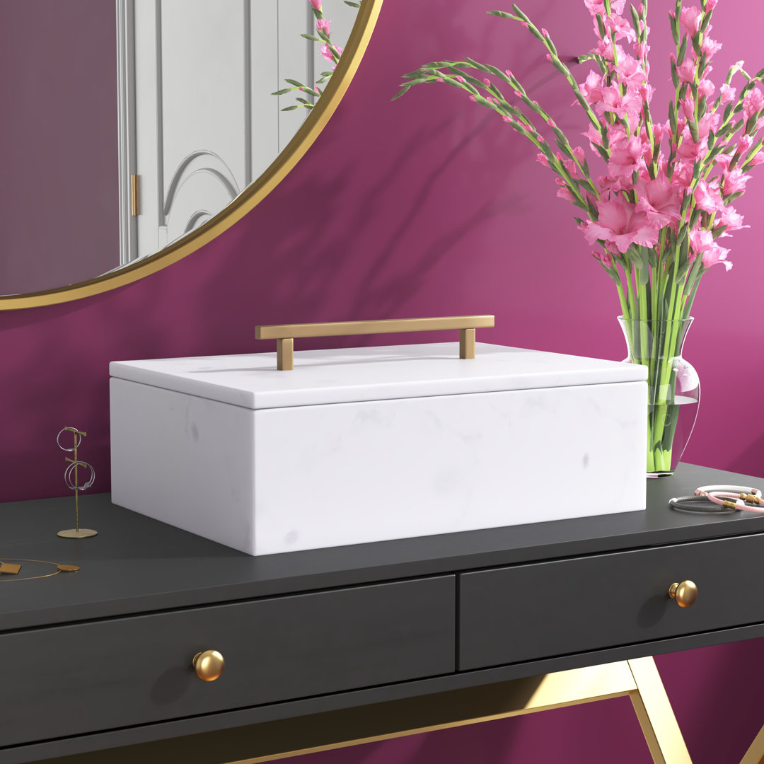 Marble Jewelry Box (Set of 2) Mercer41