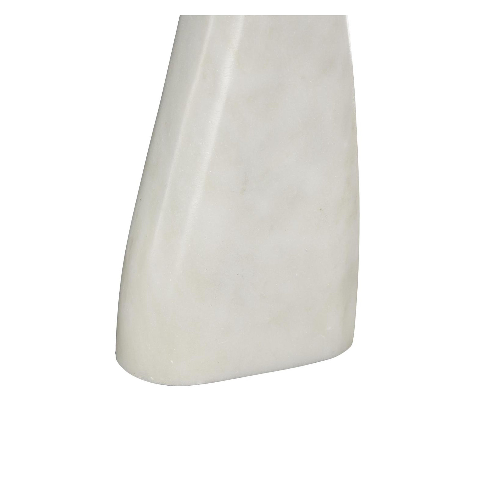Cole And Grey Marble Tail Whale Sculpture, White