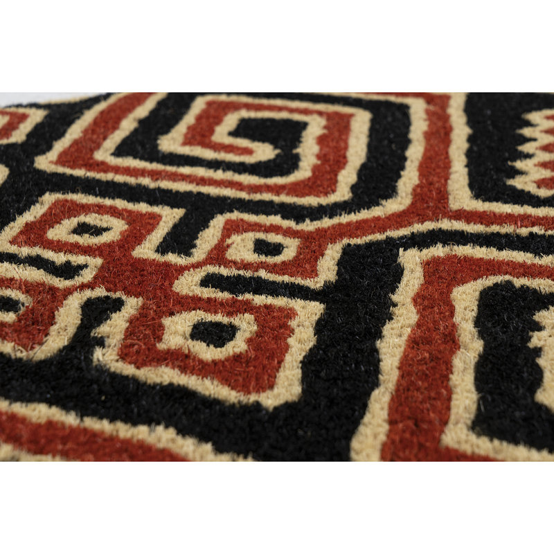 Paillasson Victoria and Albert Museum - Ikat, L 24 po x L 36 po