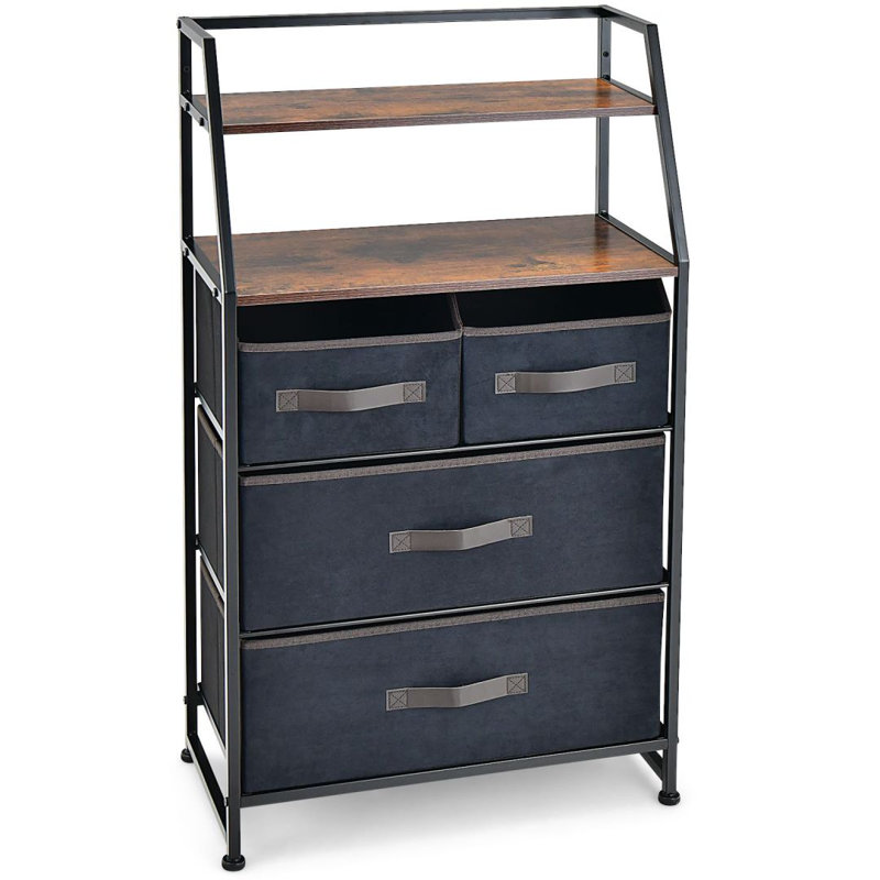 Limewood 4 Drawer Storage Drawer