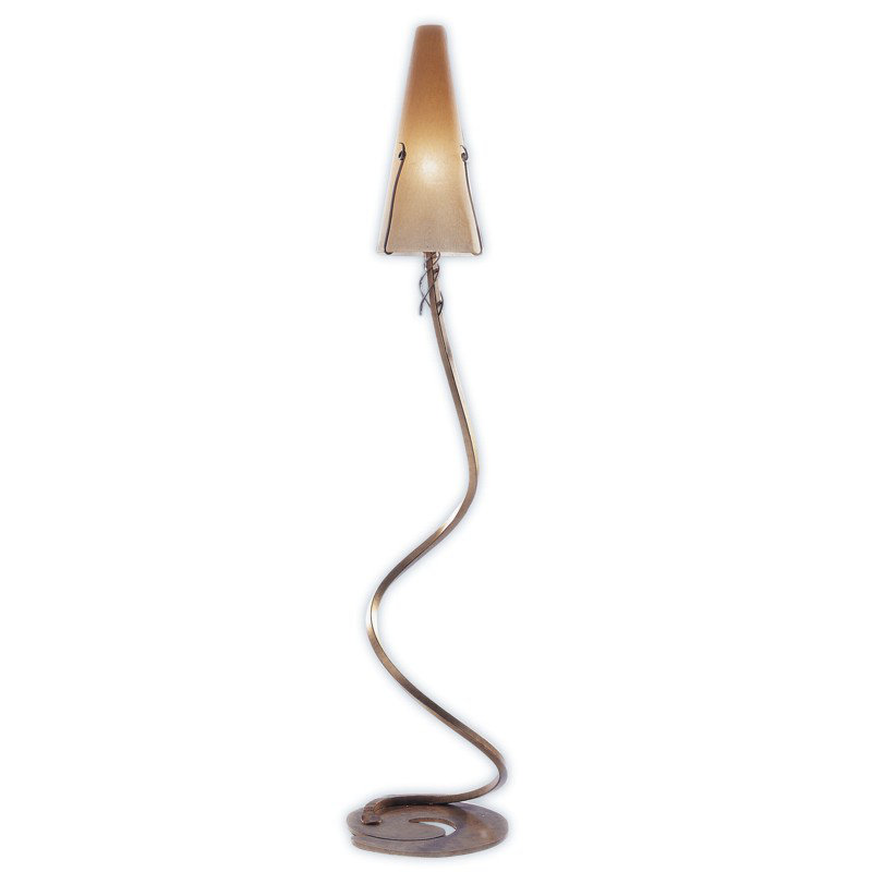 Trento 75'' Antique Gold Novelty Floor Lamp