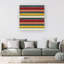 Striped Brish Pattern - Wrapped Canvas Print-85545603