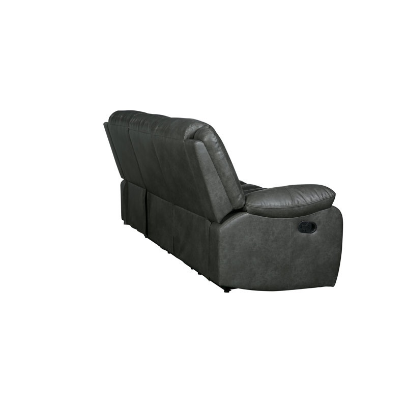 Causeuse inclinable en cuir Global United Transitional