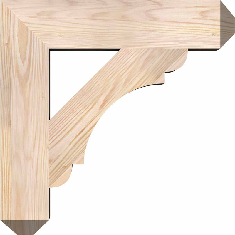 Support l 3 1/2 po x P 18 po x H 18 po pour artisan olympique, sapin Douglas, H 18 po x l 3,5 po x P 18 po, Douglas (lisse)