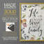 «Life is the Best», reproduction encadrée - bois massif-690609229-690609223
