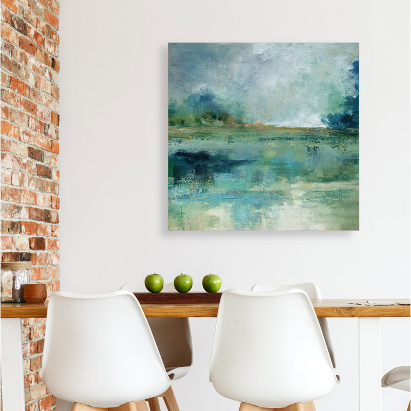 " Emerald Isle ", 24" H x 24" W x 1.5" D
