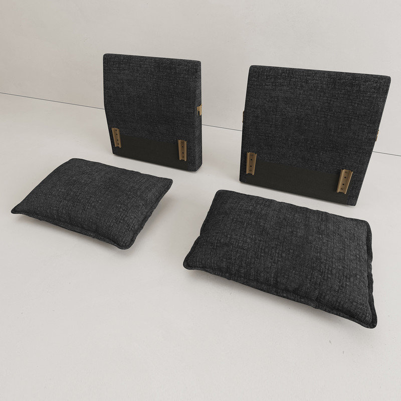 Chenille Backrest of Sofa
