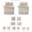 Walker Buffalo & Check Comforter 8 Piece Designer Set-101216332-101216331