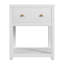 Nora 21 in. W Wood 1 Drawer Small Nightstand with Shelf-1582217870