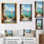 Sailing Boat Ocean Windows View II - Coastal Windows Wall Art-1825896762-1825896760