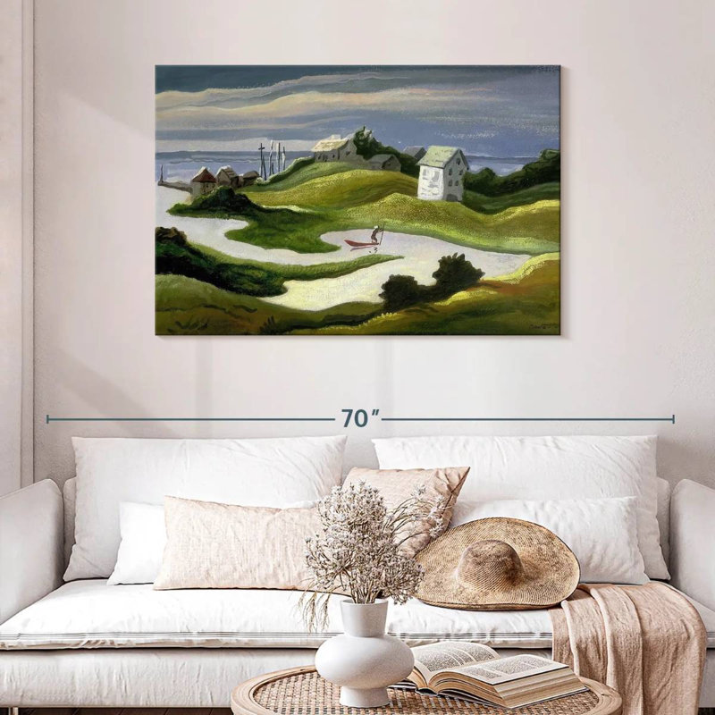Lilie Chilmark, paysage, H 30 po x l 45 po
