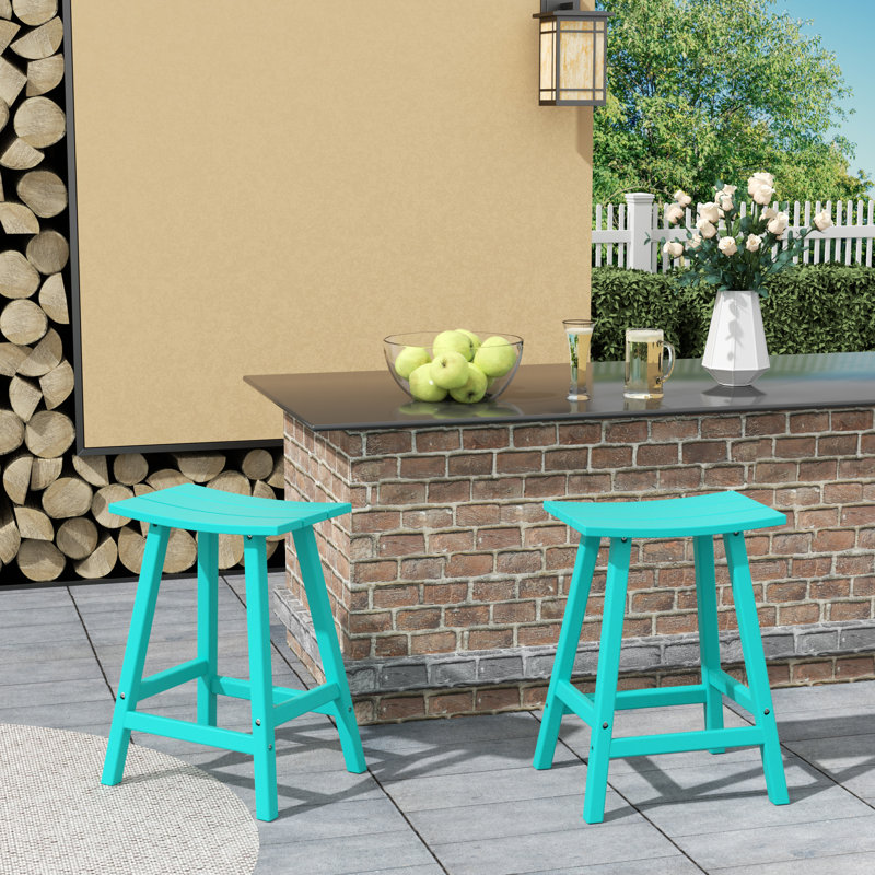 Tabouret d'extérieur Laguna, Limette, 29"