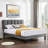 Delaportilla Steel Piece Bedroom Set-1274550025-1274550026
