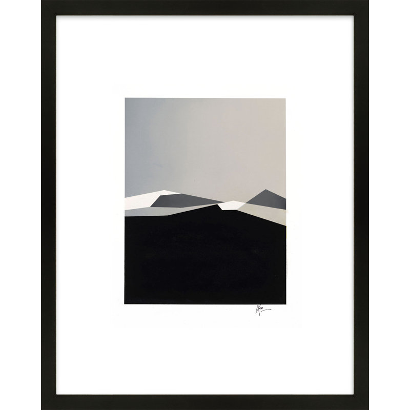 Afrika 17 Print by Lee Lessem, 20" H x 16" W, Black Framed