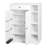 Freestanding Shoe Rack Organizer With 2 Shutter Door, Entryway Narrow Shoe Storage With Adjustable Storage Shelf &Top Drawer