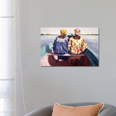 To The Island by Tilly Willis - Wrapped Canvas Painting