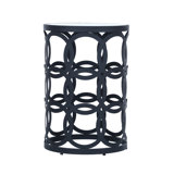 Glass Top End Table