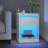 Side End Table With Adjustable Led Lights-726185856